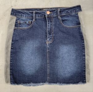 Denim Mini Skirt